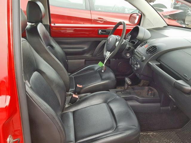 3VWRW31C47M504264 - 2007 VOLKSWAGEN NEW BEETLE Qırmızı foto 5