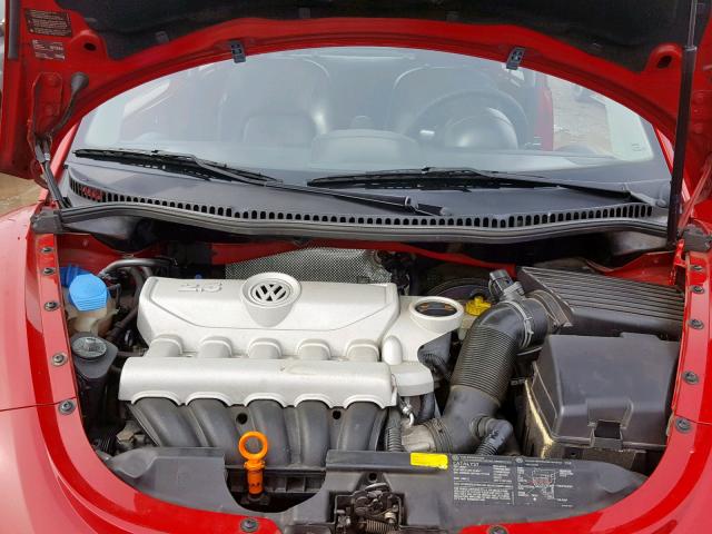3VWRW31C47M504264 - 2007 VOLKSWAGEN NEW BEETLE Qırmızı foto 7
