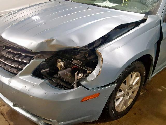 1C3LC46B49N530318 - 2009 CHRYSLER SEBRING LX BLUE photo 9