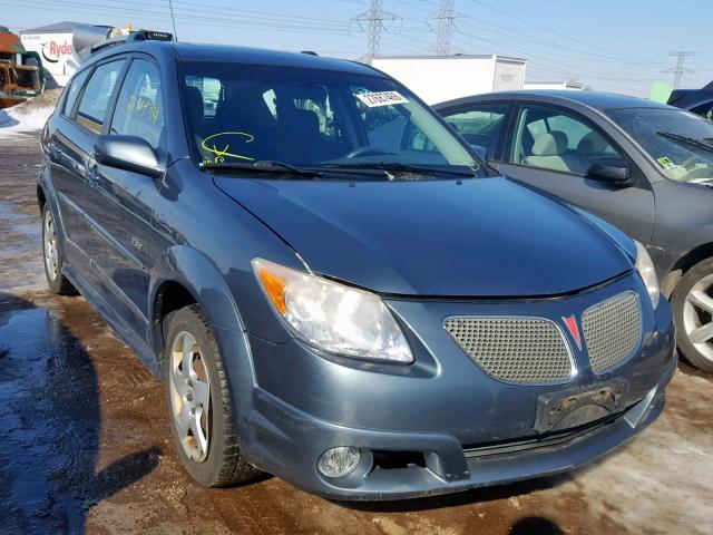 5Y2SL65897Z439320 - 2007 PONTIAC VIBE BLUE photo 1