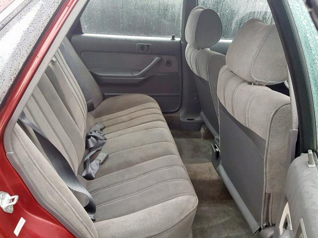 4T1SV21E6MU410537 - 1991 TOYOTA CAMRY DLX 栗色 照片 6