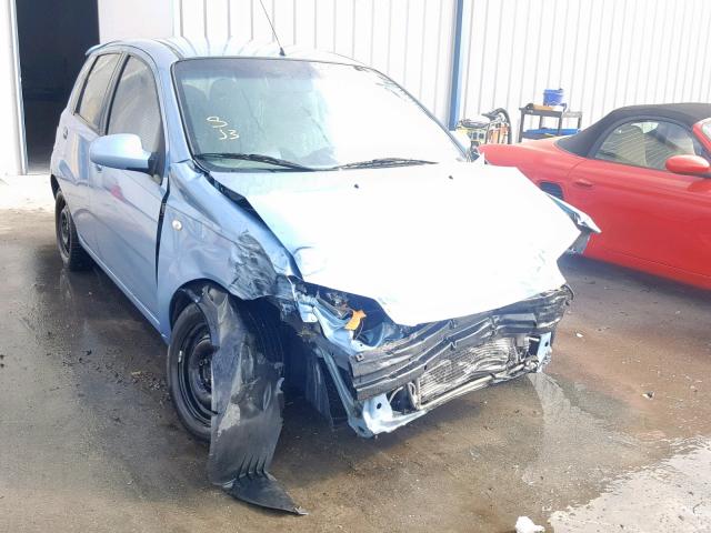 KL1TD62675B446915 - 2005 CHEVROLET AVEO BASE Көк фото 1