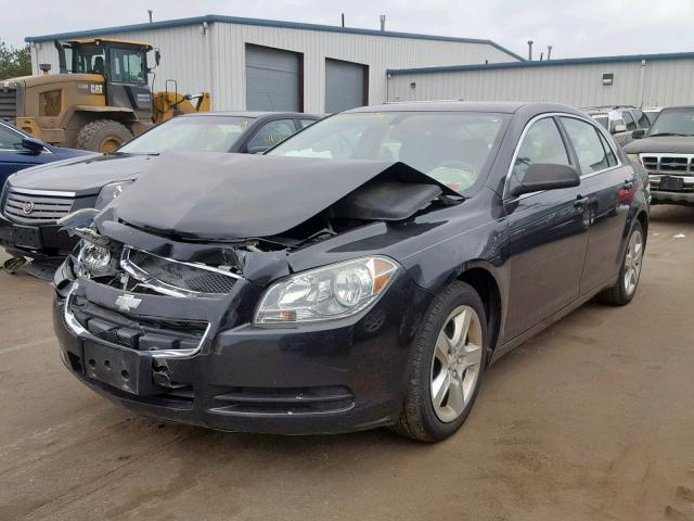 1G1ZB5EB1AF158878 - 2010 CHEVROLET MALIBU LS Қара фото 2