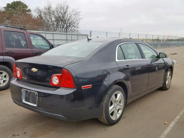 1G1ZB5EB1AF158878 - 2010 CHEVROLET MALIBU LS Қара фото 4