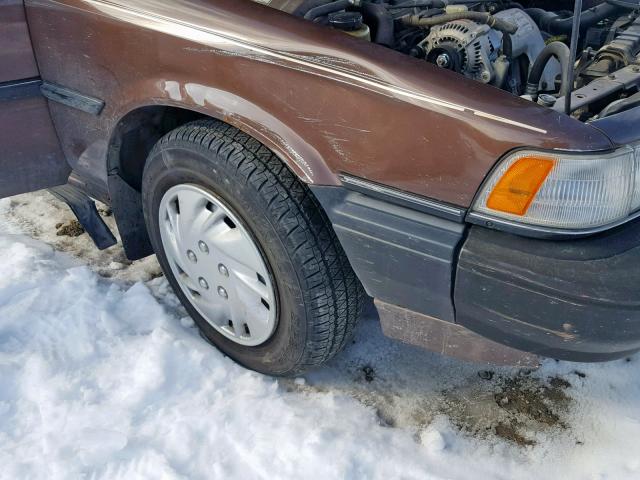 JT2SV21E5H3006086 - 1987 TOYOTA CAMRY DLX 棕色 照片 10