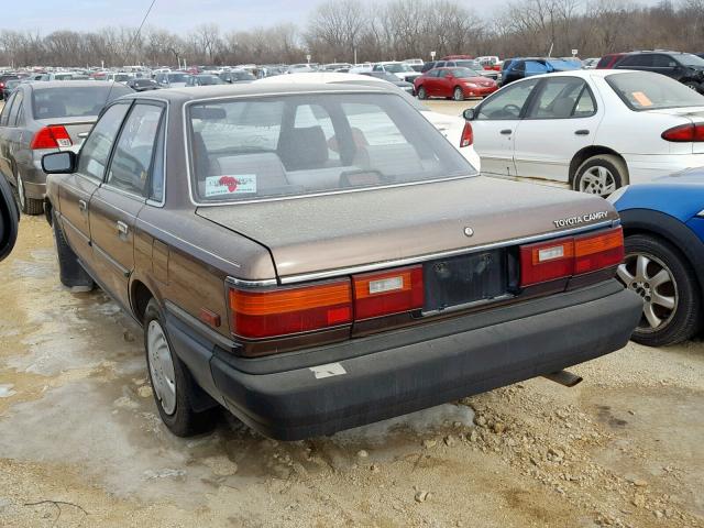 JT2SV21E5H3006086 - 1987 TOYOTA CAMRY DLX 棕色 照片 3
