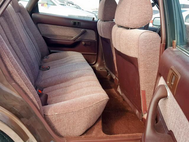 JT2SV21E5H3006086 - 1987 TOYOTA CAMRY DLX 棕色 照片 6