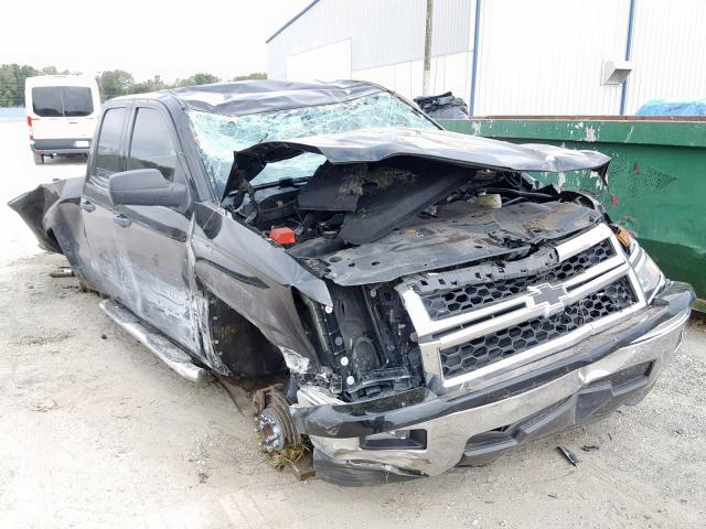 1GCRCREH1EZ288566 - 2014 CHEVROLET SILVERADO BLACK photo 1