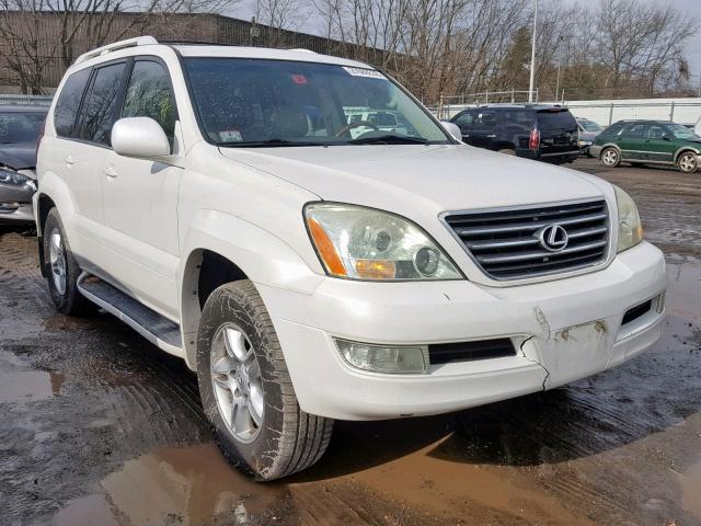 JTJBT20X450094672 - 2005 LEXUS GX 470 WHITE photo 1