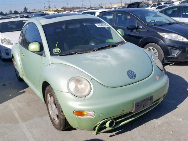 3VWCC21C6XM464827 - 1999 VOLKSWAGEN NEW BEETLE GREEN photo 1