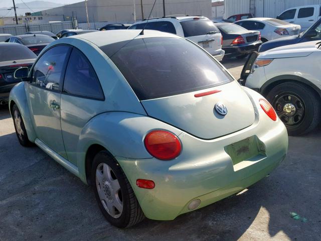 3VWCC21C6XM464827 - 1999 VOLKSWAGEN NEW BEETLE GREEN photo 3