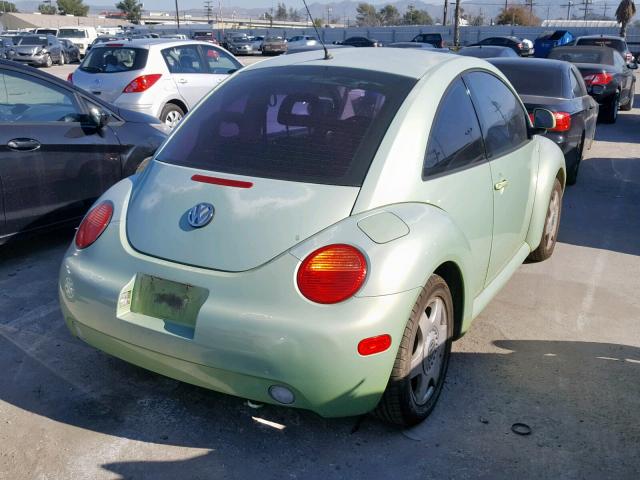 3VWCC21C6XM464827 - 1999 VOLKSWAGEN NEW BEETLE GREEN photo 4