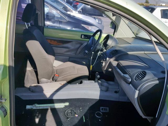 3VWCC21C6XM464827 - 1999 VOLKSWAGEN NEW BEETLE GREEN photo 5