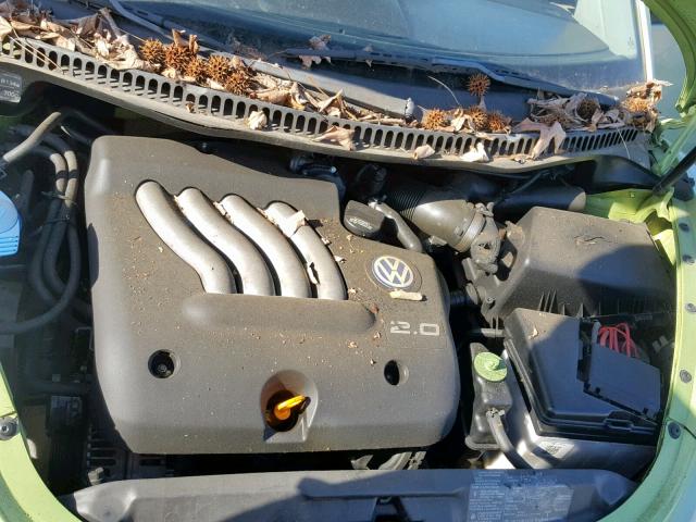 3VWCC21C6XM464827 - 1999 VOLKSWAGEN NEW BEETLE GREEN photo 7