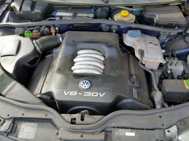 WVWBH63B41P009021 - 2001 VOLKSWAGEN PASSAT GLX 蓝色 照片 7