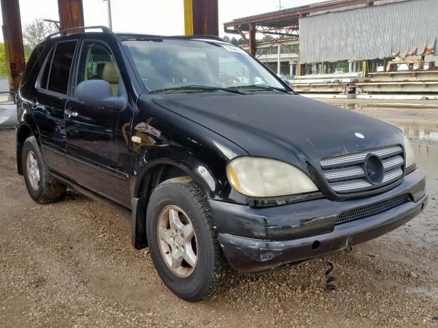 4JGAB54E5YA217501 - 2000 MERCEDES-BENZ ML 320 BLACK photo 1