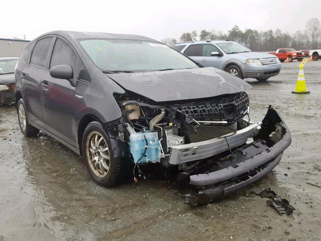 JTDZN3EU6C3098542 - 2012 TOYOTA PRIUS V GRAY photo 1