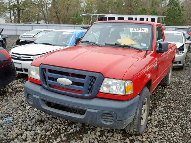 1FTYR10D38PA22806 - 2008 FORD RANGER RED photo 2