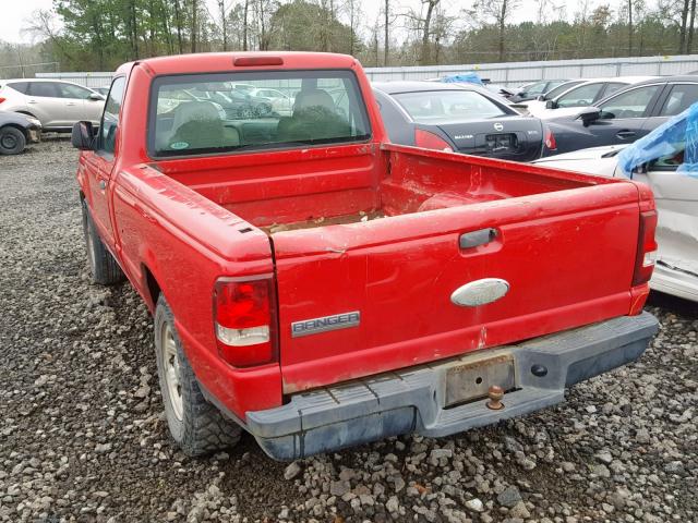 1FTYR10D38PA22806 - 2008 FORD RANGER RED photo 3