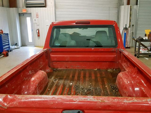 1FTYR10D38PA22806 - 2008 FORD RANGER RED photo 6