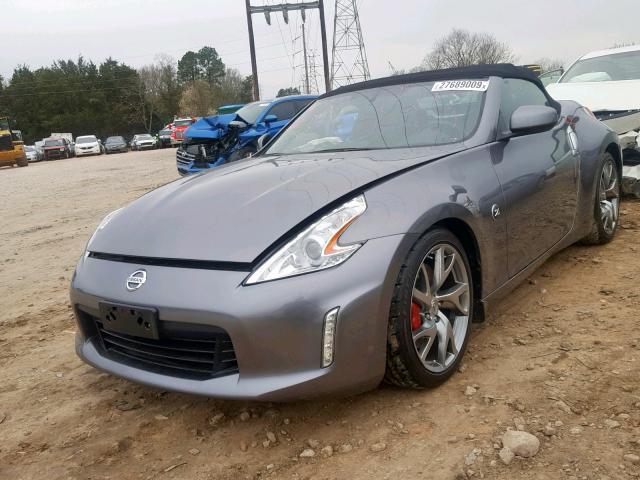 JN1AZ4FH1DM790246 - 2013 NISSAN 370Z BASE GRAY photo 2