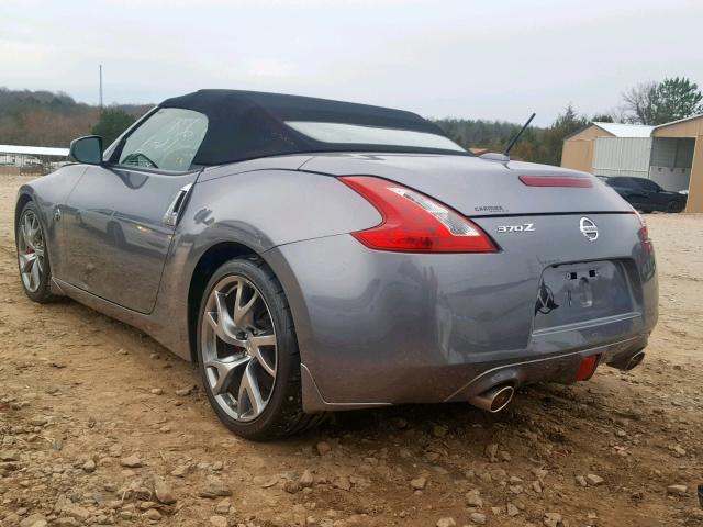 JN1AZ4FH1DM790246 - 2013 NISSAN 370Z BASE GRAY photo 3