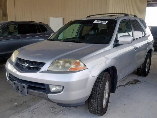 2HNYD18682H535317 - 2002 ACURA MDX TOURIN SILVER photo 2