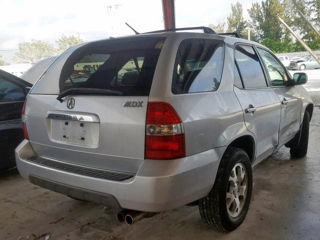 2HNYD18682H535317 - 2002 ACURA MDX TOURIN SILVER photo 4