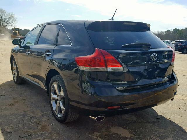 4T3ZK3BB9AU034372 - 2010 TOYOTA VENZA BASE BLACK photo 3