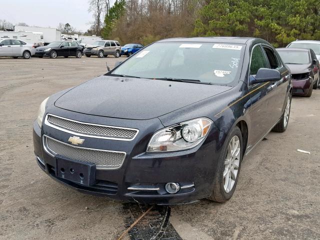 1G1ZK57759F109767 - 2009 CHEVROLET MALIBU LTZ BLACK photo 2