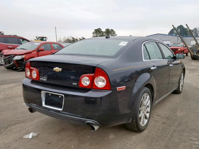 1G1ZK57759F109767 - 2009 CHEVROLET MALIBU LTZ BLACK photo 4