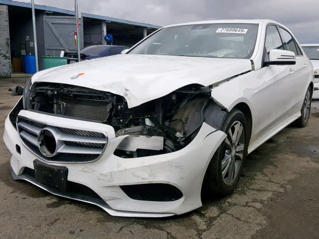 WDDHF0EB7FB078628 - 2015 MERCEDES-BENZ E 250 BLUE WHITE photo 2