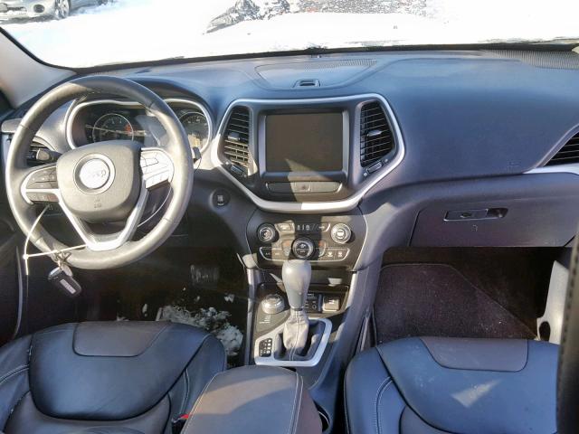 1C4PJMDS6GW123436 - 2016 JEEP CHEROKEE L WHITE photo 9