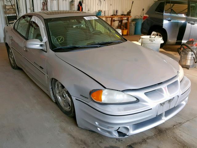 1G2NV52E02M621915 - 2002 PONTIAC GRAND AM G SILVER photo 1