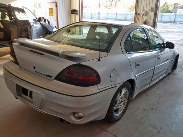 1G2NV52E02M621915 - 2002 PONTIAC GRAND AM G SILVER photo 4