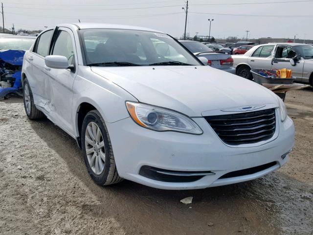 1C3CCBBB8CN135902 - 2012 CHRYSLER 200 TOURIN WHITE photo 1