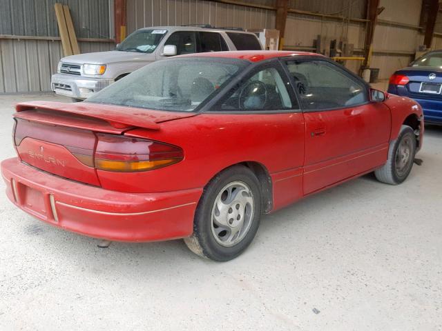 1G8ZH1273TZ378081 - 1996 SATURN SC2 RED photo 4