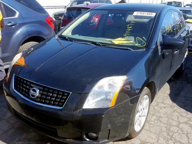 3N1AB61E59L677706 - 2009 NISSAN SENTRA 2.0 BLACK photo 2