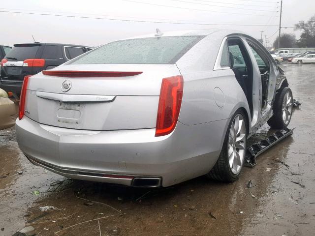 2G61S5S38D9193306 - 2013 CADILLAC XTS PREMIU SILVER photo 4