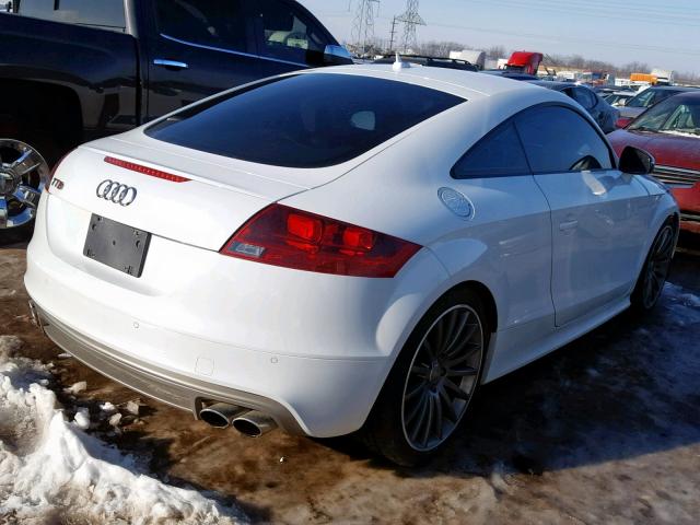 TRUB1AFK5F1000671 - 2015 AUDI TTS WHITE photo 4