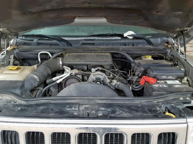 1J8HH48K69C501522 - 2009 JEEP COMMANDER SILVER photo 7