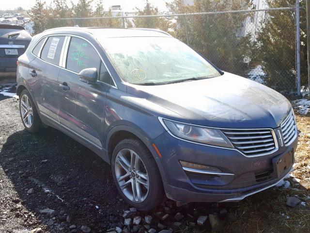 5LMCJ2A93FUJ20453 - 2015 LINCOLN MKC BLUE photo 1