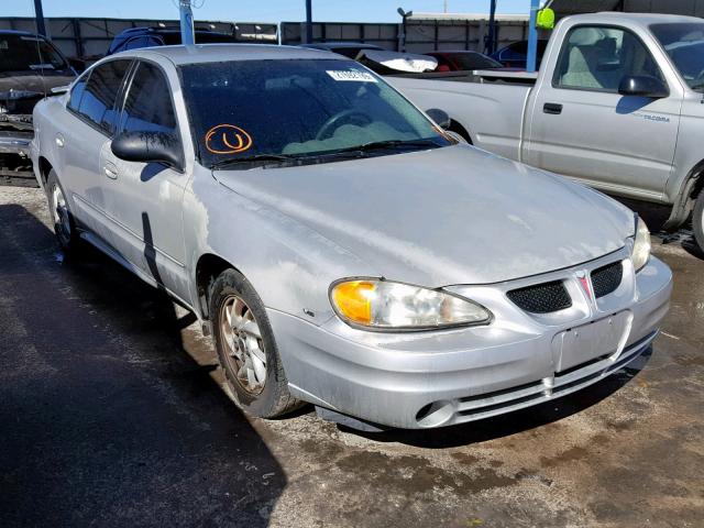 1G2NF52E74M666902 - 2004 PONTIAC GRAND AM S SILVER photo 1