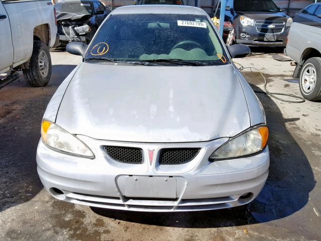 1G2NF52E74M666902 - 2004 PONTIAC GRAND AM S SILVER photo 10