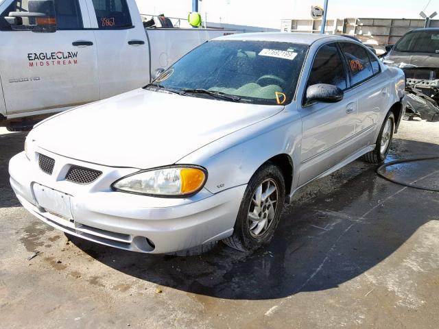 1G2NF52E74M666902 - 2004 PONTIAC GRAND AM S SILVER photo 2