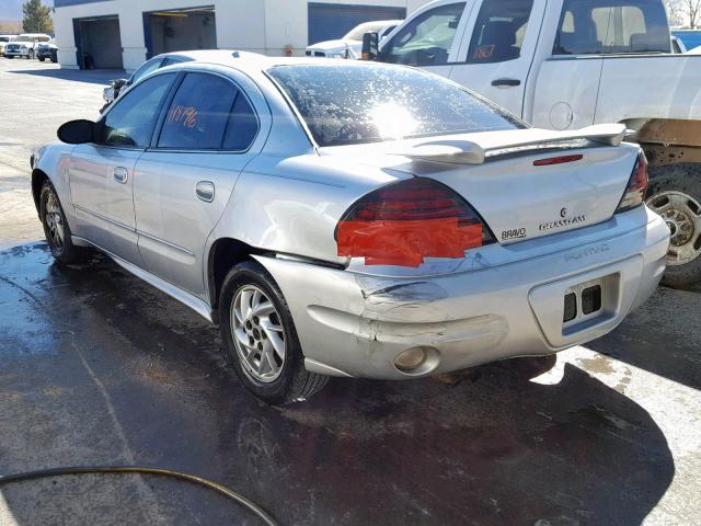 1G2NF52E74M666902 - 2004 PONTIAC GRAND AM S SILVER photo 3