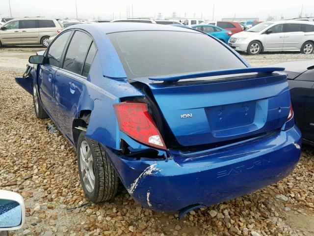 1G8AL52F54Z161756 - 2004 SATURN ION LEVEL BLUE photo 3