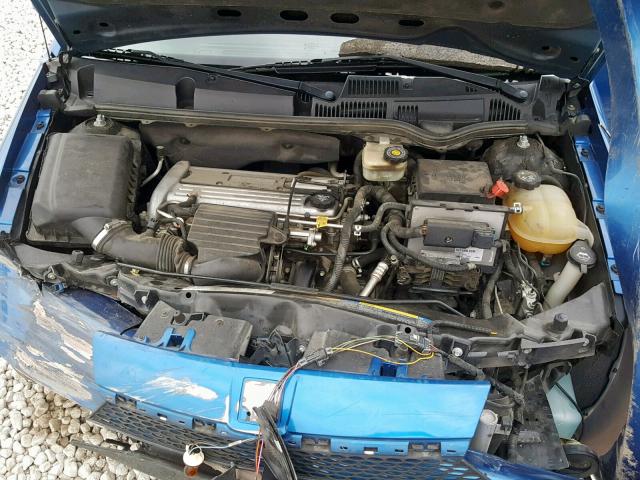 1G8AL52F54Z161756 - 2004 SATURN ION LEVEL BLUE photo 7