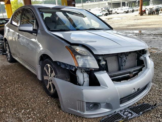 3N1AB6AP2CL632957 - 2012 NISSAN SENTRA 2.0 SILVER photo 1