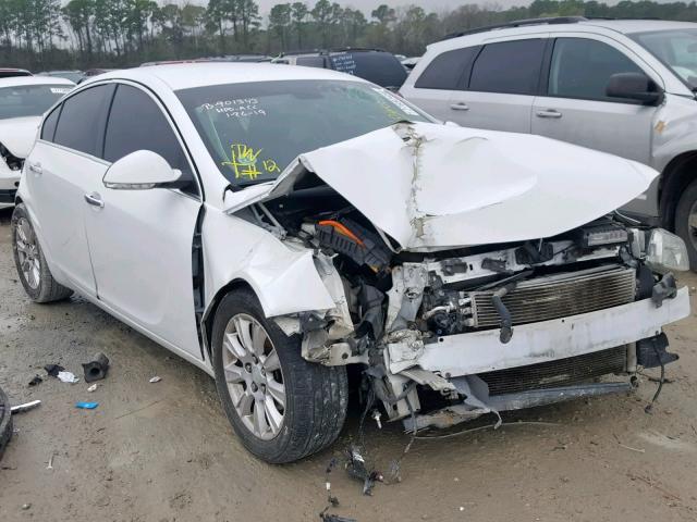 2G4GS5ER8D9216246 - 2013 BUICK REGAL PREM WHITE photo 1